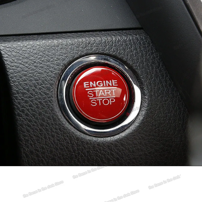 Lsrtw2017 кнопка запуска и остановки двигателя автомобиля крышка планки для Toyota