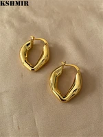 kshmir new earrings female fashion exaggerated style geometric irregular design earrings 2020
