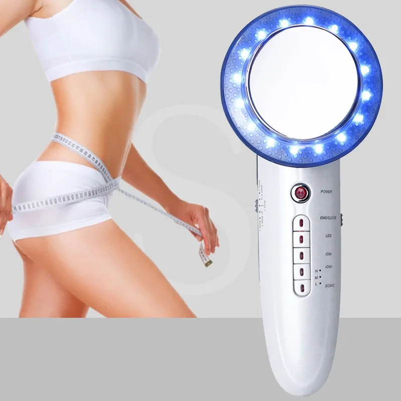 

Upgraded EMS Body Slimming Massager 6 in 1 EMS Infrared Ultrasonic Face Lifting Weight Loss Fat Burner Galvanic Therapy Machine