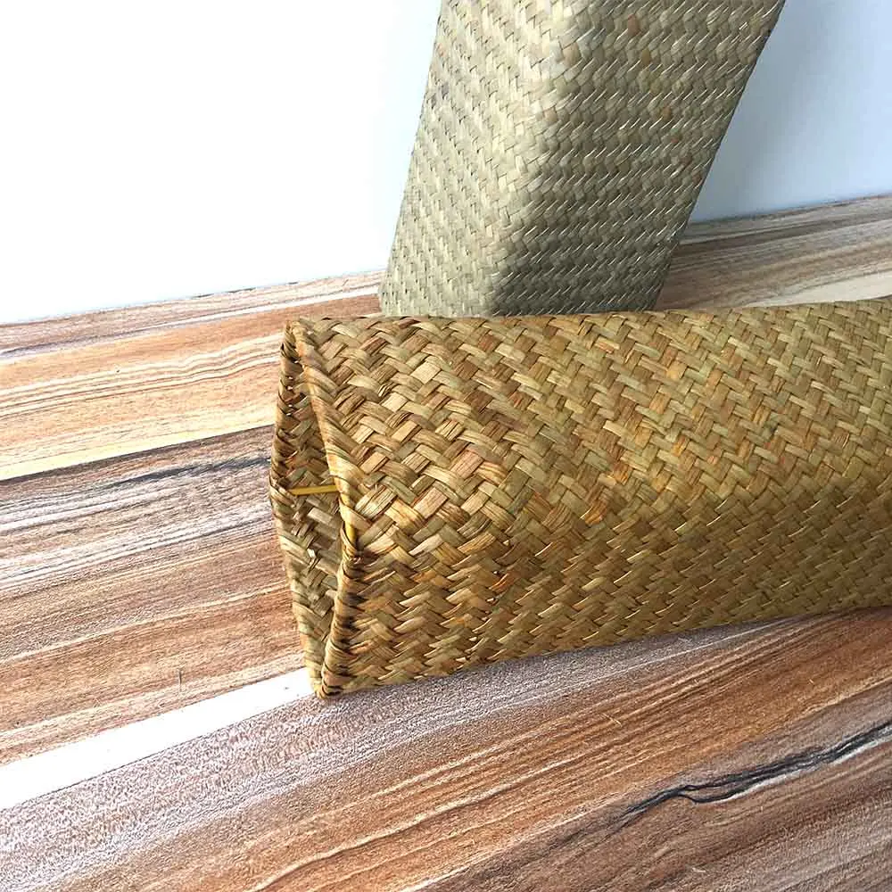 Ручная плетеная корзина из натурального водоросля садовая Цветочная ваза в