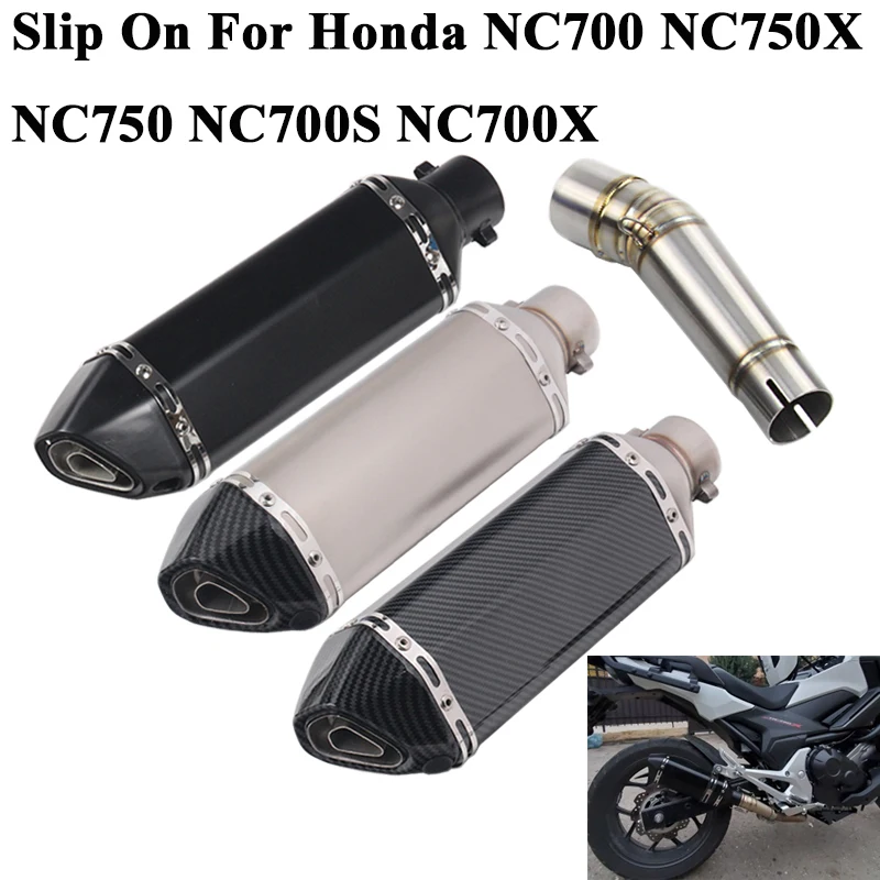 Выхлопная труба для Honda NC700 NC700X NC750 NC750X NC700S|Выхлопные трубы и системы| |