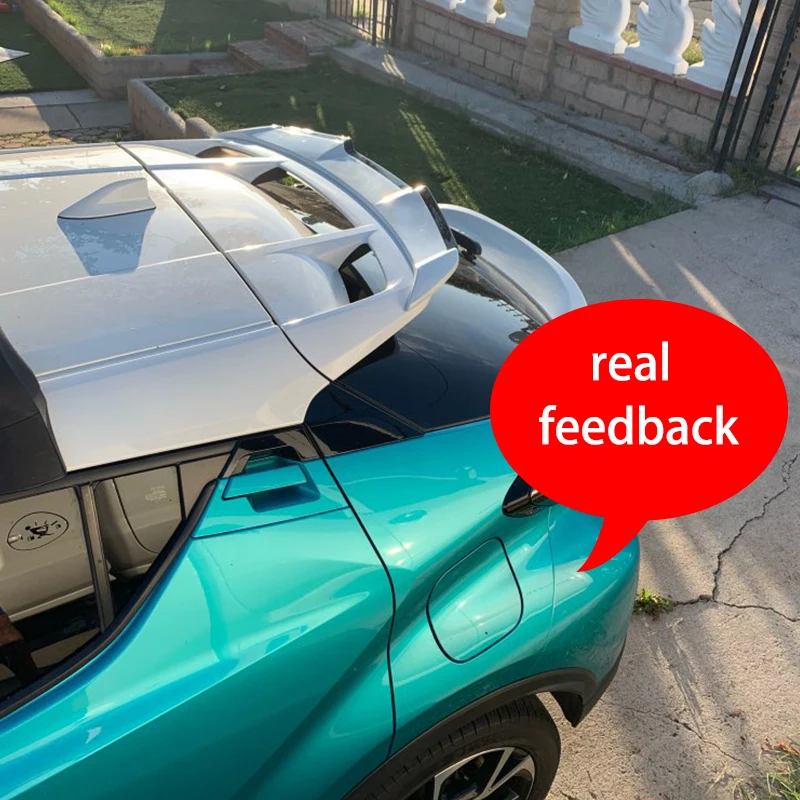 Задний спойлер для багажника крыло Toyota CHR 2017 2018 задний водительского потока