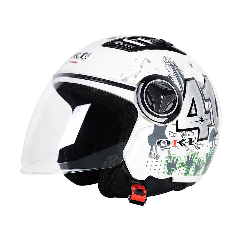 Enlarge Motorcycle Helmet Open Face Motorbike Road Helmet Safety Unisex Windshield Scooter Electric Casco Moto Motocross