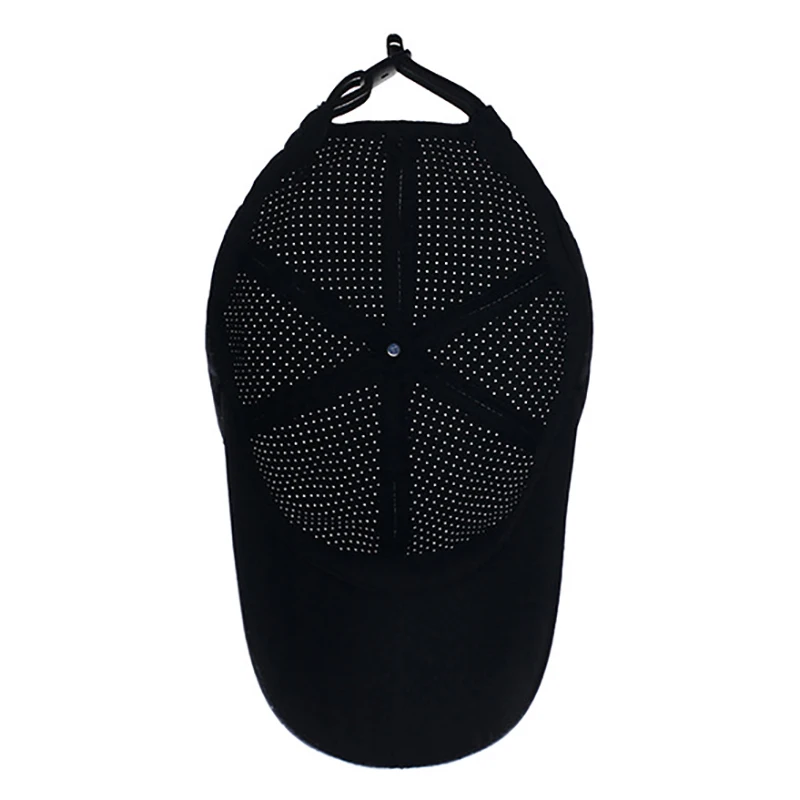 Мужские и женские спортивные сетчатые бейсболки летние однотонные с дышащей