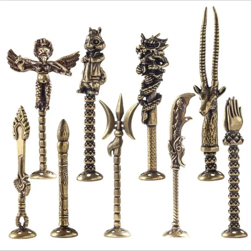 1 шт. латунный пресс для сигарет в стиле ретро | Дом и сад