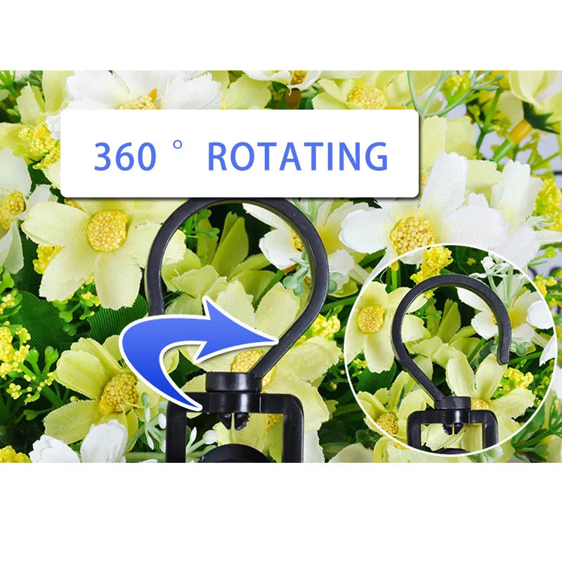 

10Pcs Multifunction Curtain Tracks Clips Drapery Hooks 360 Degree Rotatable Hanging Clamp Curtain Decorative Accessories