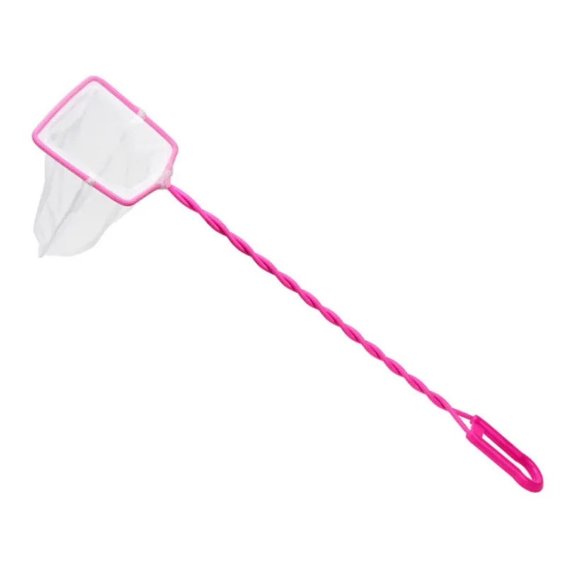 

1pcs Aquarium Accessories Long Handle Square Aquarium Fish Tank Fishing Net Landing Net for Fish Durable Products