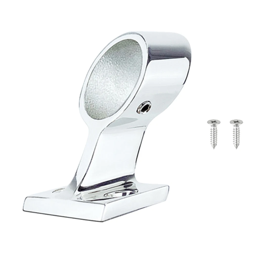 

Stainless Steel Boat Hand Rail Fitting Left End Marine Handrail Bracket Stachion