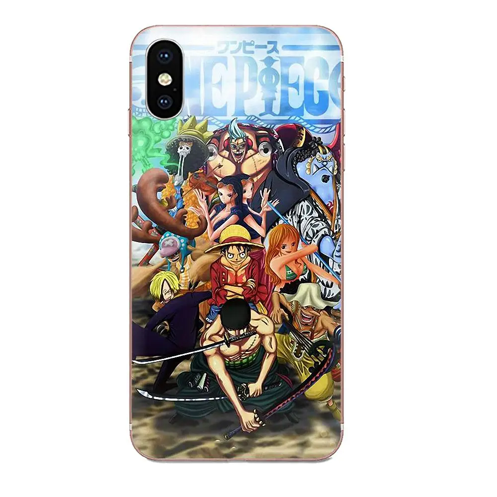 Для Xiao mi 3 4 4C 4i 5 5s 5X6 6X8 SE Pro Lite A1 Max x 2 Note TPU Phone one piece Луффи Аниме | Мобильные телефоны и