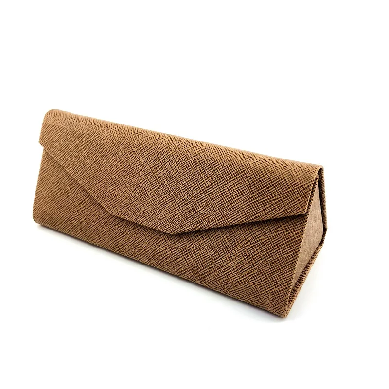 LONSY высококачественный Чехол для очков ручной работы модный бренд Треугольные