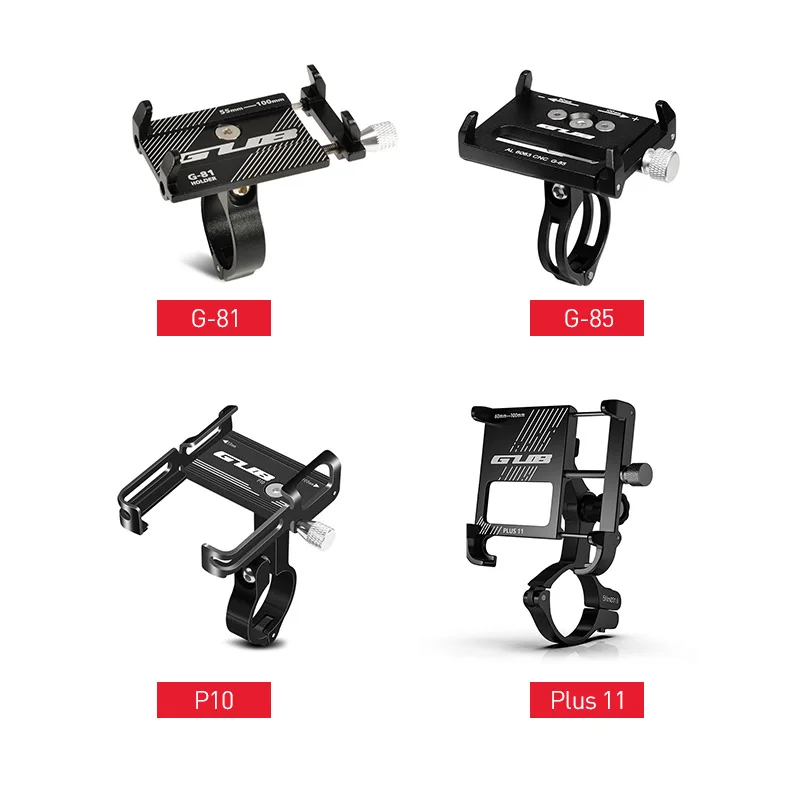 gub g81 g 81 aluminum bicycle phone holder for 3 5 6 2 inch smartphone adjustable support gps bike phone stand mount bracket free global shipping
