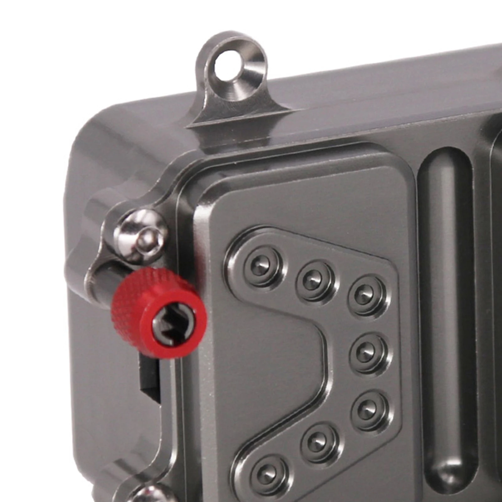 

Metal ESC Receiver Box Radio Box for SCX10 for Wrangler 90046 90047 1:10 RC Off Road Car Replacement Parts