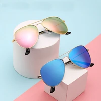 2021 new fashion pilot sunglasses women oversized luxury sun glasses for female cool mirror vintage mens gradient shades uv400