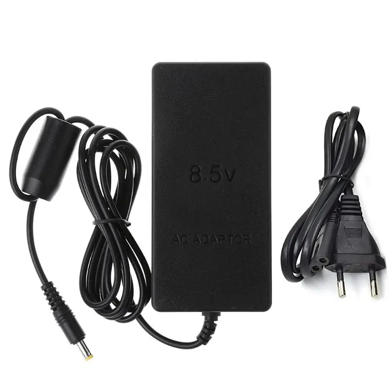 Adapter Wall Charger Power Supply for Sony Portable PS2 Charging Cable Cord EU Plug for Home Travel Use