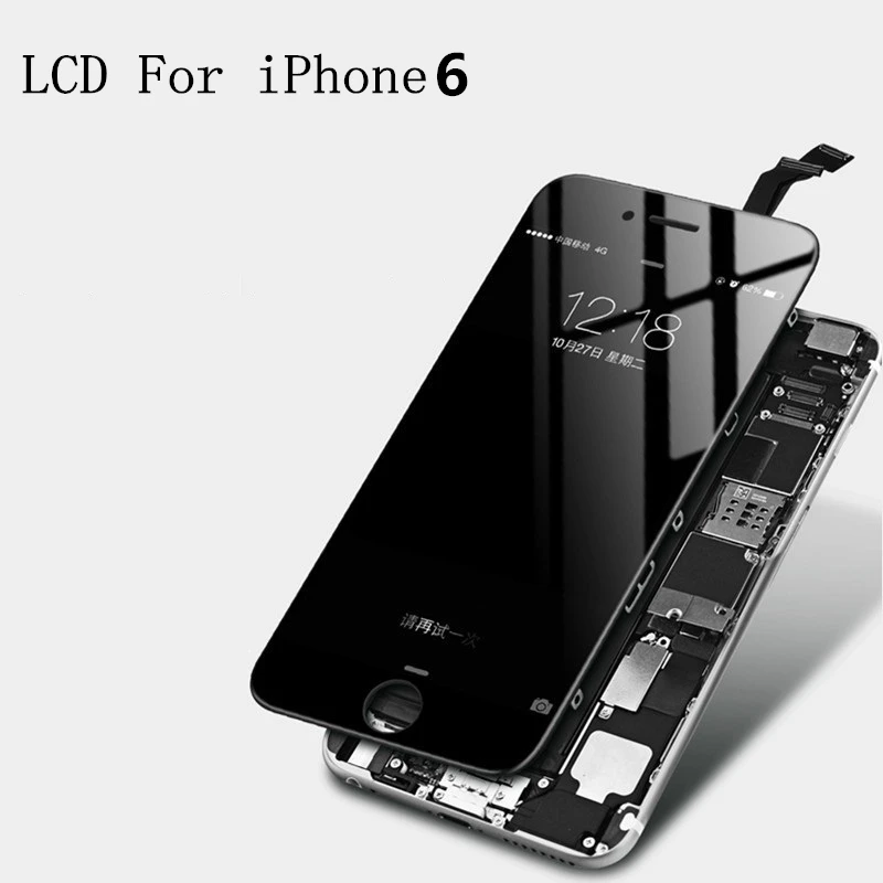 OEM ЖК-дисплей сенсорный экран для iPhone 6 6plus 6s plus 7 черный белый сборка Замена с инструментами
