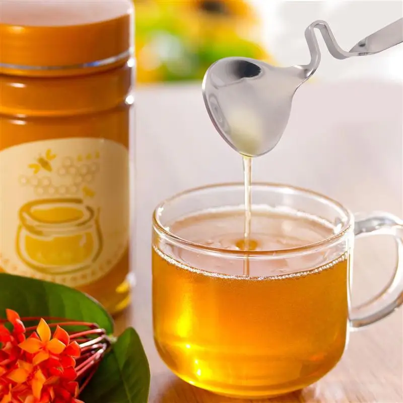 2 шт. медовые ложки из нержавеющей стали многофункциональные для смешивания