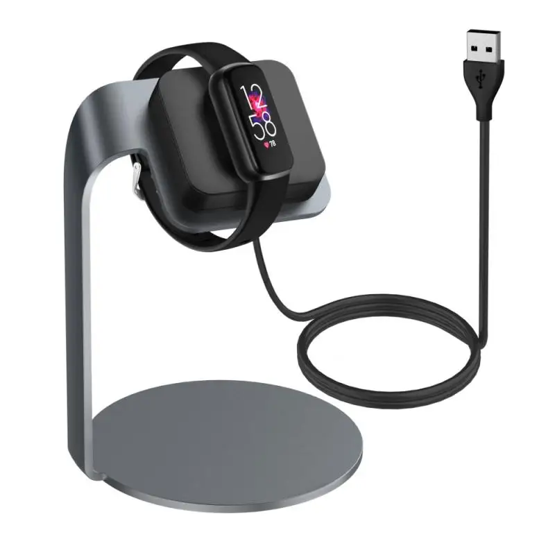 

Новинка для Fitbit Luxe настольное зарядное устройство подставка USB док-станция для быстрой зарядки для Fitbit Luxe умные часы для путешественников и ...