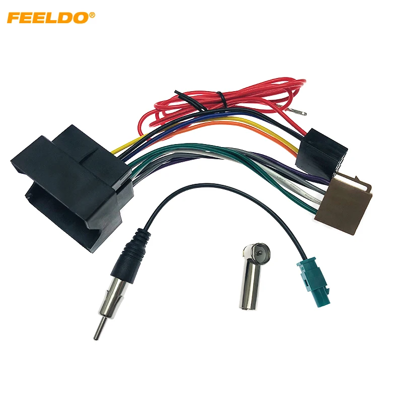 Жгуты проводов FEELDO для автомобилей Peugeot 207 307 307CC 407 Citroen C2 C5 радио антенный