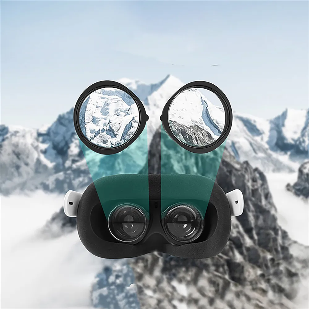 

Оправа для очков от близорукости + линзы очки виртуальной реальности для Oculus Quest 2 Защитные очки от царапин