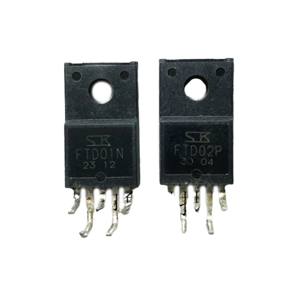 2pcs ( 1pcs TT3034 + 1pcs TT3043 ) TO220F-5 ( 1pcs FTD01N + 1pcs FTD02P )