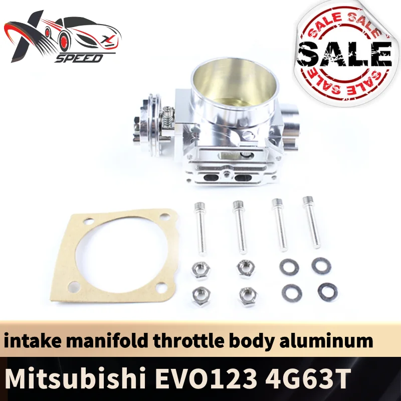 

Корпус дроссельной заслонки для EVO 1 2 3 4G63 Mitsubishi Lancer 70 мм впускной коллектор алюминиевый XXTBMBEVO123SL