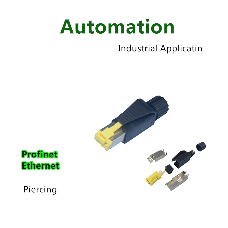 RJ45 Profinet Ethernet 4Pin/8Pin Male пирсинг CAT5 CAT6 IP67 | Обустройство дома