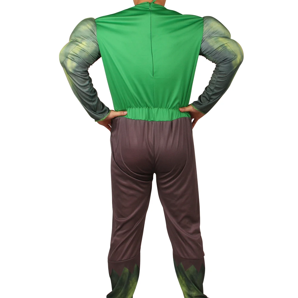 Детский костюм Халка супергероя прикрепленная маска перчатки косплей детское