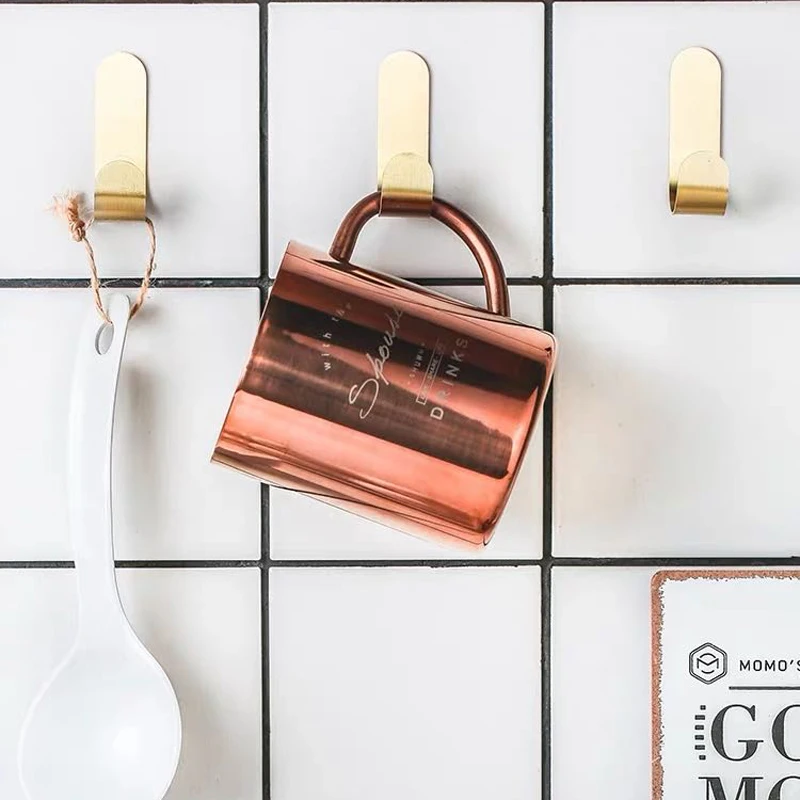 Латунная настенная вешалка аксессуары для ванной комнаты крючки одежды шляпы