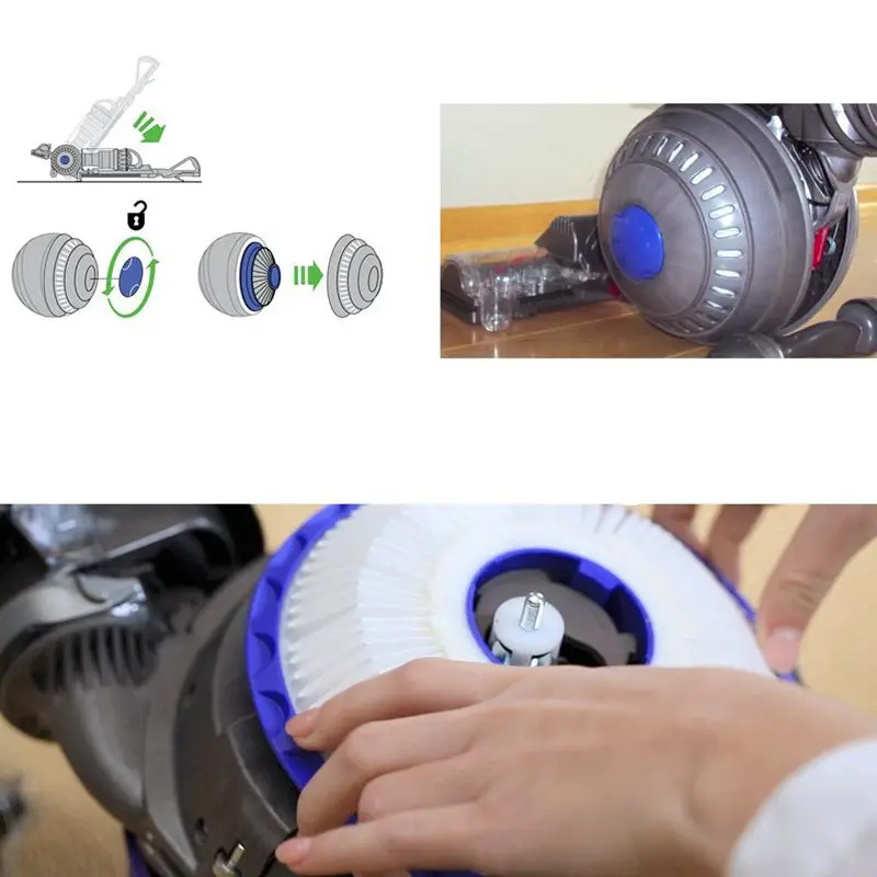 XMX Dc41 двигатель Hepa фильтр для Dyson Dc65 циклонные Пылесосы Замена части 920769