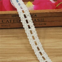 20mm cotton lace trim ivory fabric sewing accessories cloth wedding dress decoration ribbon craft supplies 200yards lc101 r