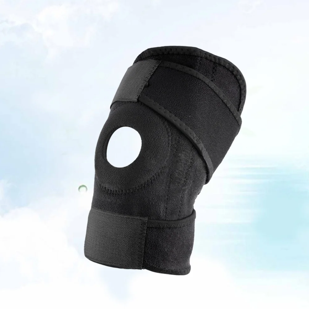 

1Pc Climbing Sports Kneecap Mountaineering Knee Protector Adjustable Kneepad Elastic Knee Cover