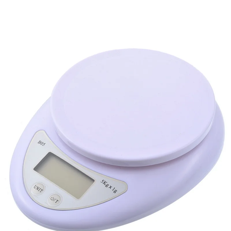 

Electronic Digital Kitchen Food Scale 5kg 5000g/1g Digital Scale Kitchen Food Diet Postal Scale Weight Scales Balance