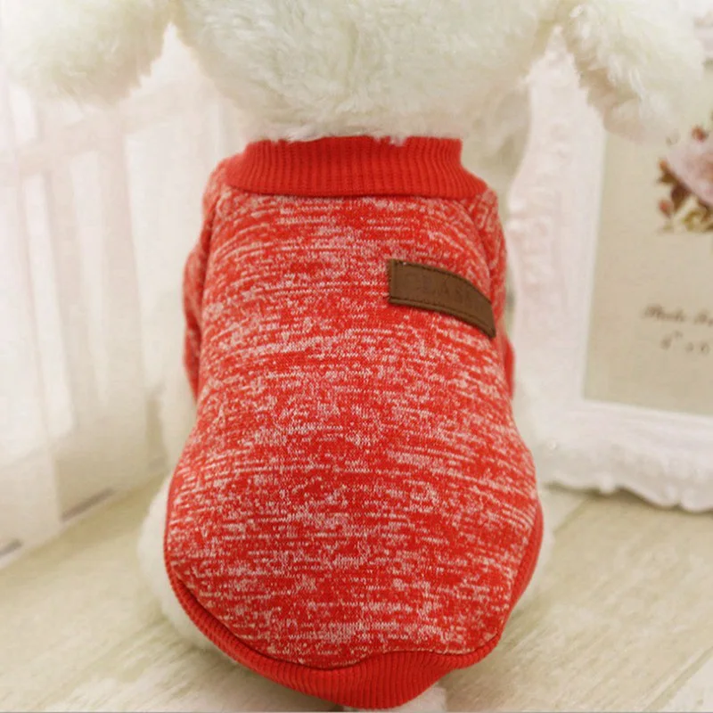 

Dog Clothes Winter Warm Puppy Clothes Dog Jacket Coat Soft Dog Shirts Pet Dog Costumes Puppy Sweater For Chihuahua Yorkie