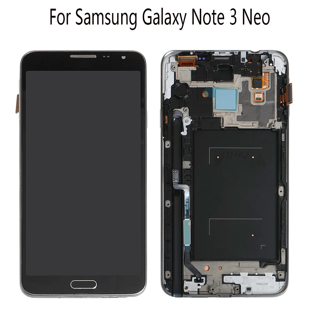 ЖК дисплей 5 дюйма Super AMOLED для Samsung Galaxy Note 3 Neo Mini Lite N750 N7502 N7505 с сенсорным экраном и