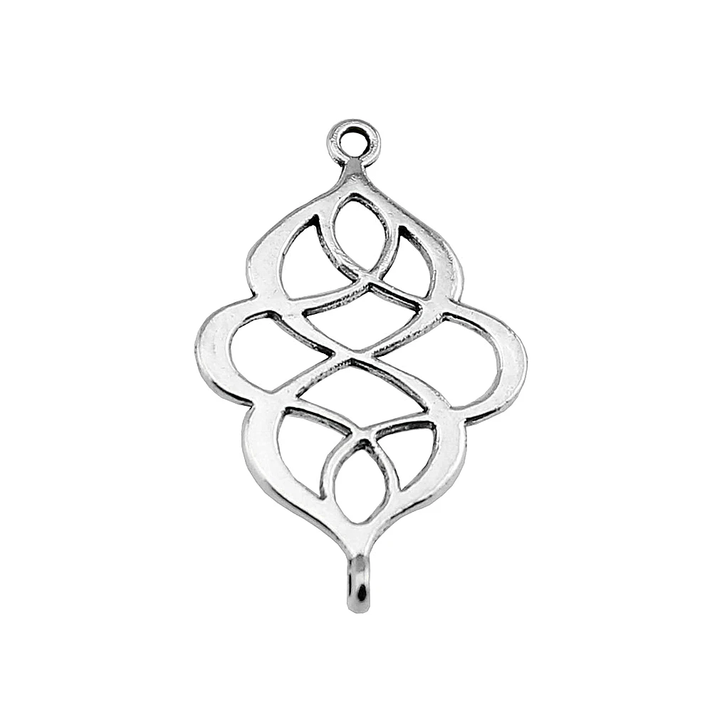 

WYSIWYG 20 шт 28x18 мм подвесной соединитель Очаровательные Подвески для Diiy изготовления ювелирных изделий античные серебряные цветные соедините...