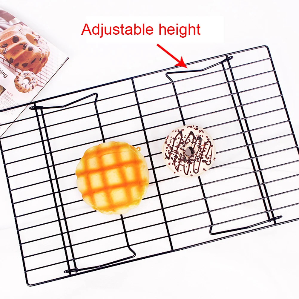 

3 Tier Stainless Steel Baking Rack for Biscuit Cookie Pie Loaf Baking Tool Stackable Cooling Rack Nonstick Wire Cooling Grid