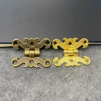 2pcs 3140mm antique wooden jelwery box gift packaging accessories lace small hinge furniture corner cabinets door butt