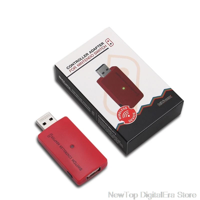 Беспроводной Bluetooth USB контроллер конвертер адаптер для NS Nintendo Switch на PS4/PS3/PlayStation