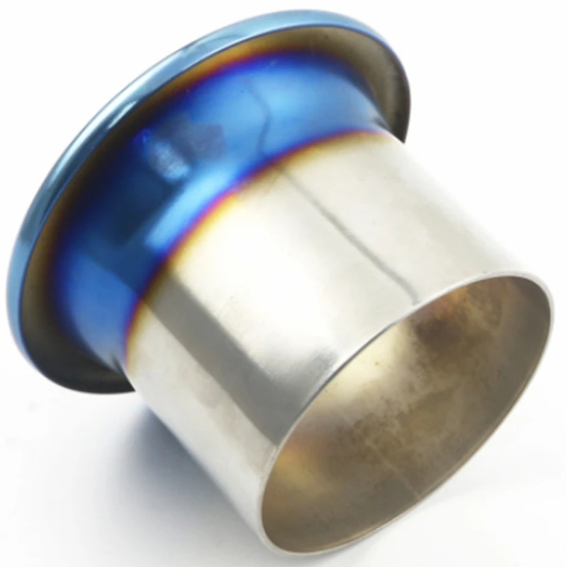 3 дюймовый JDM Титан синий холодного воздуха Системы стека комплект Turbo Horn набор