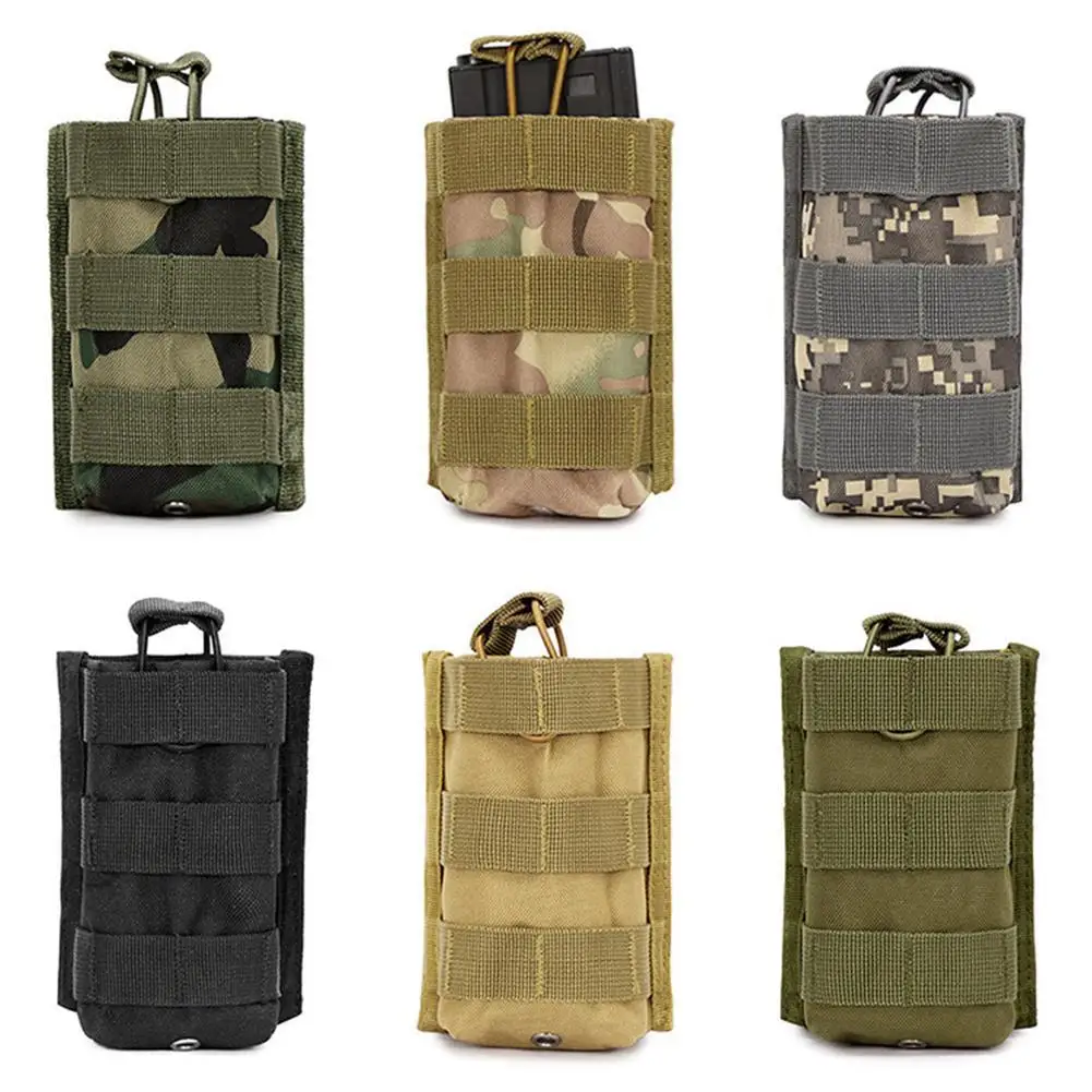 

Tactical AK AR M4 AR15 Rifle Pistol Mag Pouch Hunting Shooting Airsoft Paintball Single Double Triple Magazine Pouches