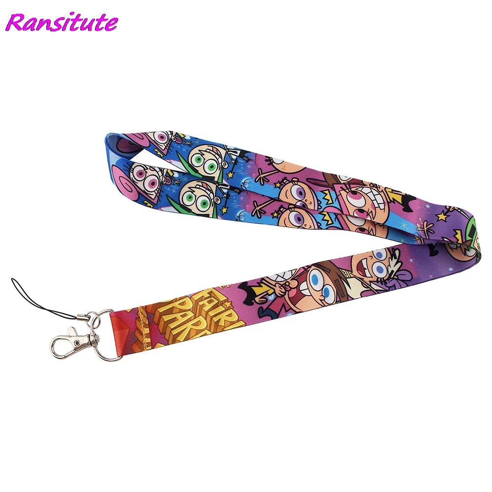 Ransitute R1691 рисунок из мультфильма Креативное ремешок держатель для карт студентов