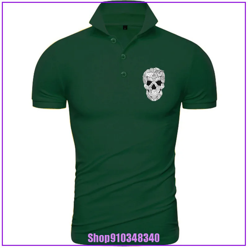 Новое поступление Футболка Поло Мужская хлопковая футболка с надписью Love