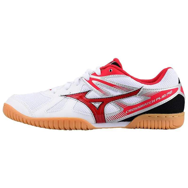 Оригинальная обувь Mizuno Cross Match Plio Cn для настольного тенниса для мужчин и женщин; обувь для тренировок в помещении; амортизирующая национальная команда; кроссовки - Цвет: 81GA183262