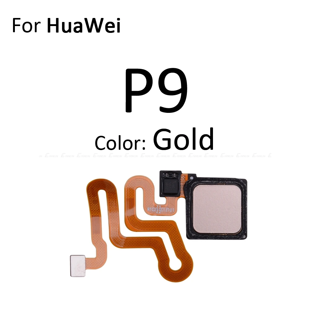 Сканер отпечатков пальцев разъем для Huawei P9 Plus P8 Lite Mini Touch sensor ID Кнопка возврата домой шлейф