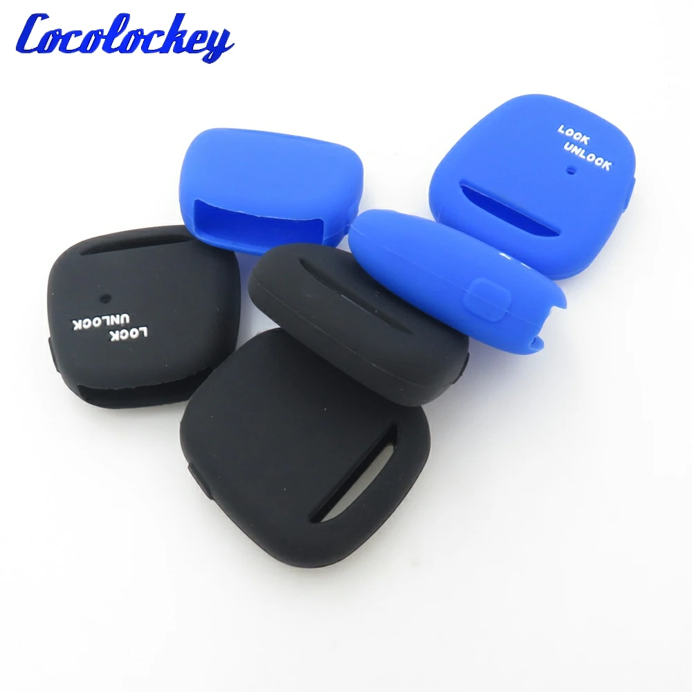 Cocolockey силиконовый резиновый чехол для автомобильного ключа Toyota 1 Боковая кнопка