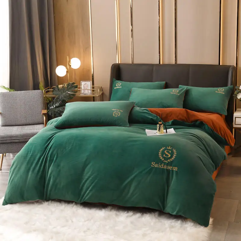 1 шт. зимнее одеяло чехол для кровати Королевский размер однотонный Nordica детей