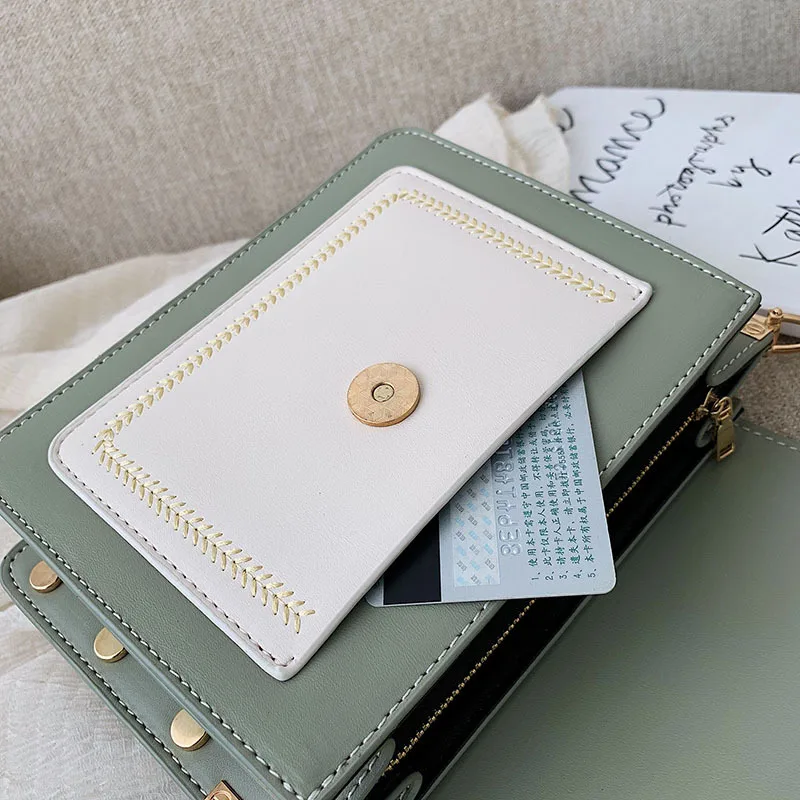 Роскошная женская сумка из искусственной кожи сумка-мессенджер дизайнерская