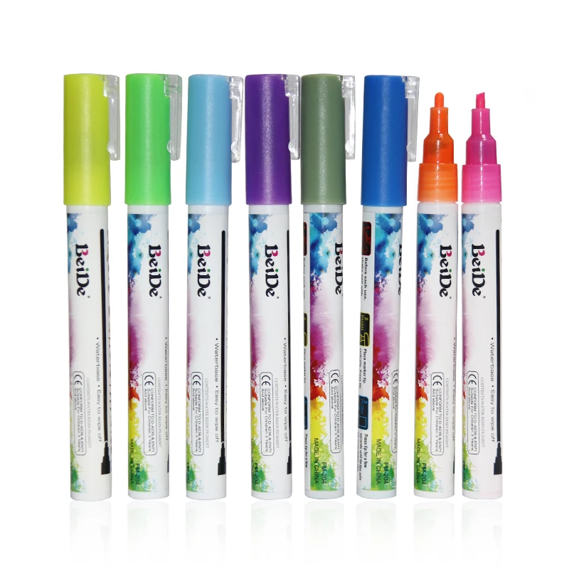 window marker pen colored fantastic light board marker pen