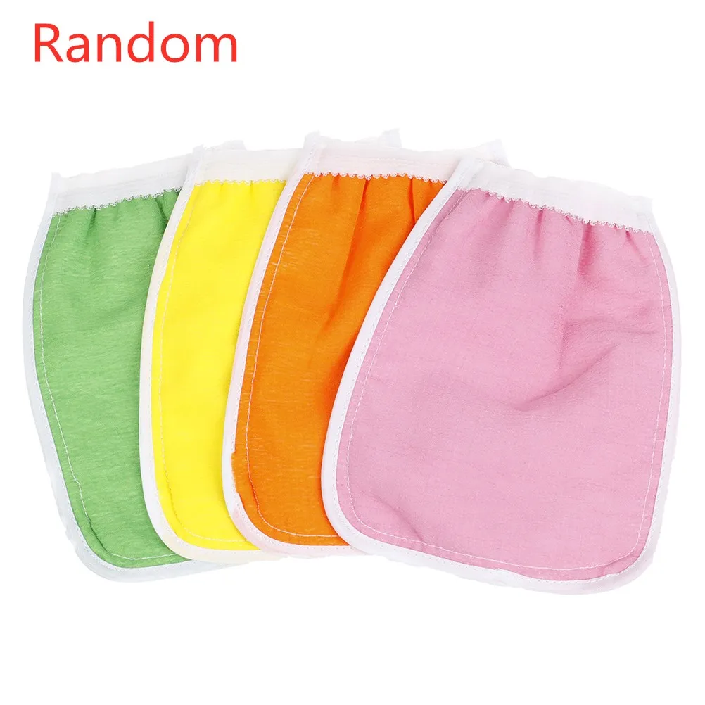 

Back Brush Scrub Gloves Exfoliating Body Towel Massage Shower Scrubber Exfoliating Sponge Wash Bath Gloves