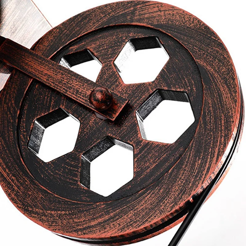 

Country Wall Lamp Industrial Retro Wall Lamp Creative Wrought Iron Wall Lamp Personalized Restaurant Corridor Aisle Lamp